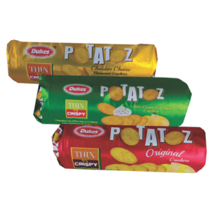 COMBO DUKES POTATOZ CHIPS 3X100G